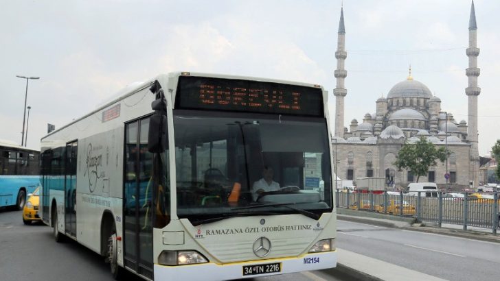 İETT’den Ramazan’a özel ring hatlar
