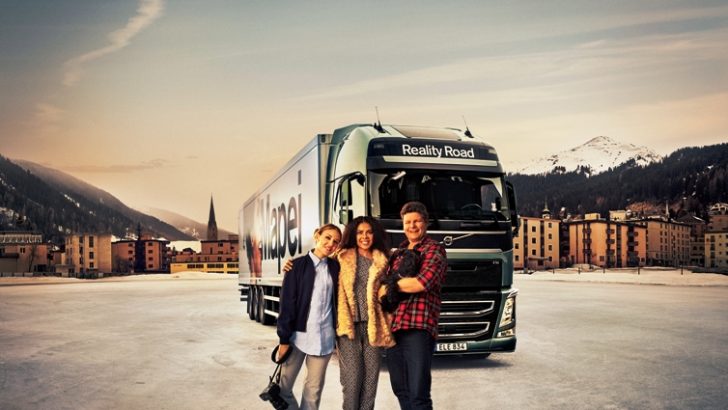 Volvo Trucks reality şov çekiyor: Sanatçı Mapei yollardaki hayatı deneyimliyor