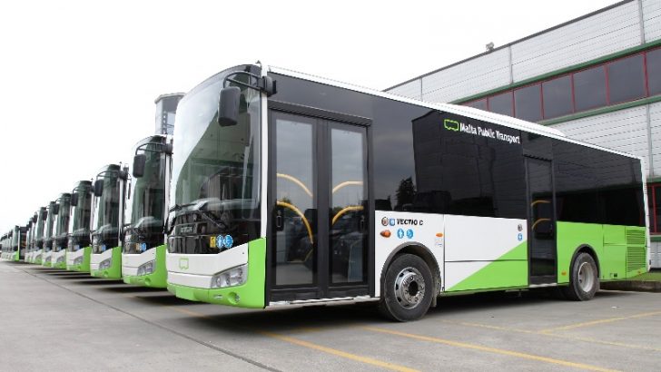 Otokar’ın 142 araçlık dev otobüs filosu Malta caddelerinde