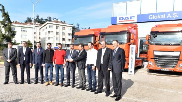DAF GLOKAL’den 10 araçlık teslimat