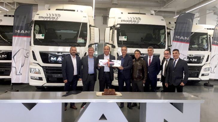 Kahramanlı Uluslararası Nakliyat’a 20 adet MAN