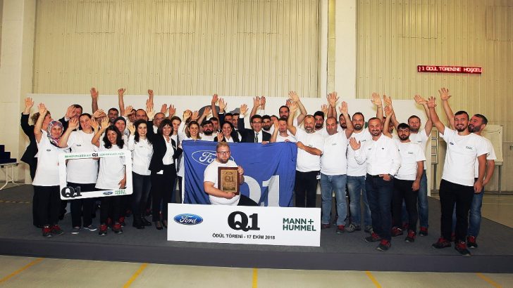 Mann+Hummel’e Ford Q1 sertifikası