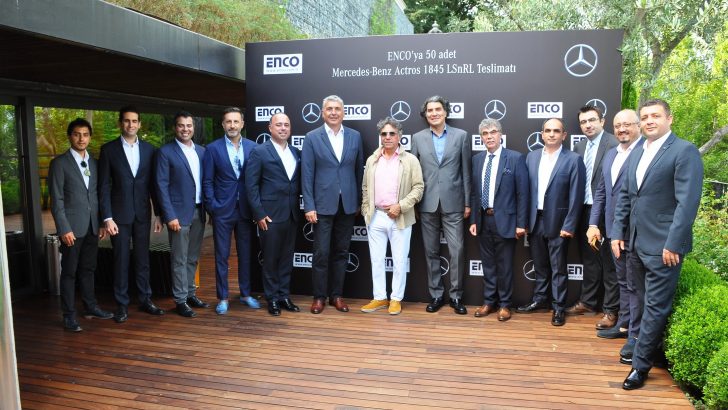 Mercedes-Benz Türk’ten 50 adetlik Actros teslimatı