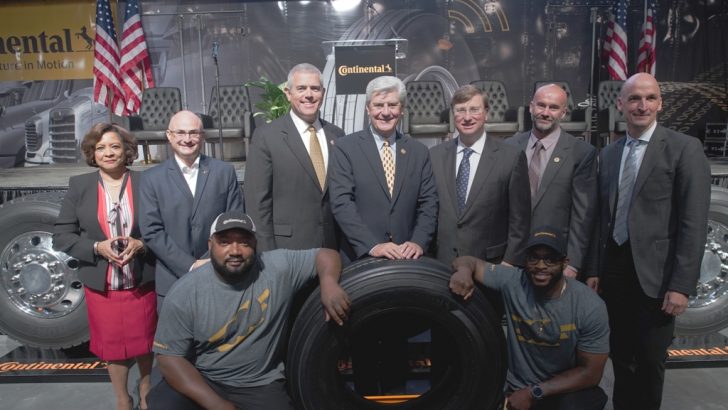 Continental Mississippi’deki yeni lastik fabrikasını törenle açtı