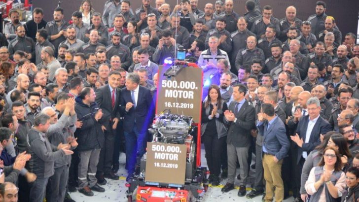 65. YILINDA TÜRKTRAKTÖR’DEN 500 BİNİNCİ YERLİ MOTOR