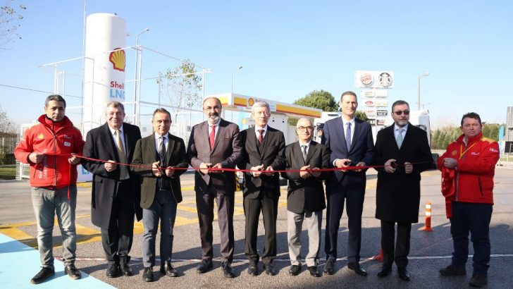 Shell & Turcas, Türkiye’nin ilk LNG istasyonunu açtı
