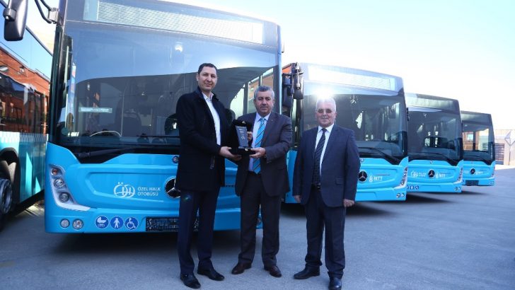 Özulaş Toplu Taşım, 8 adet Mercedes-Benz Conecto teslim aldı