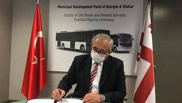 Gürcistan’dan Otokar’a 175 adetlik otobüs siparişi