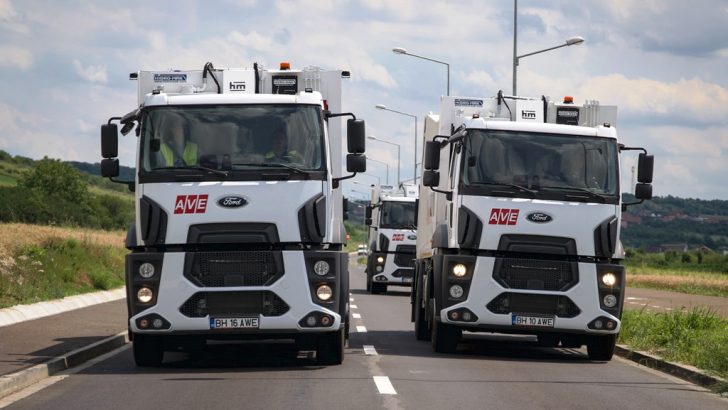Ford Trucks kamyonları Romanya sokaklarını temizleyecek