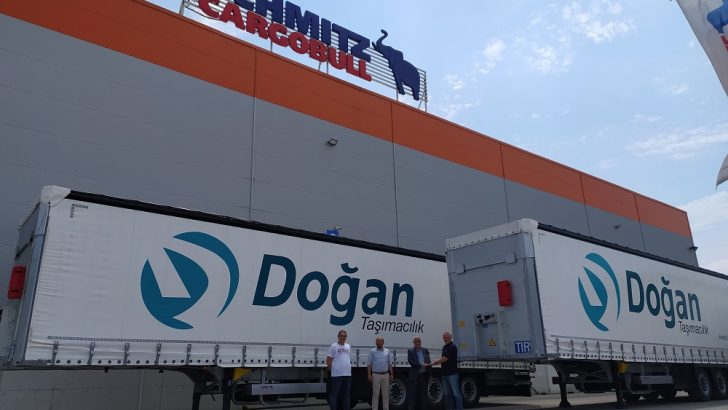 Türkiye’nin köklü nakliye firmalarından Doğan Taşımacılık 7 adet SCS Mega Varios treylerini teslim aldı