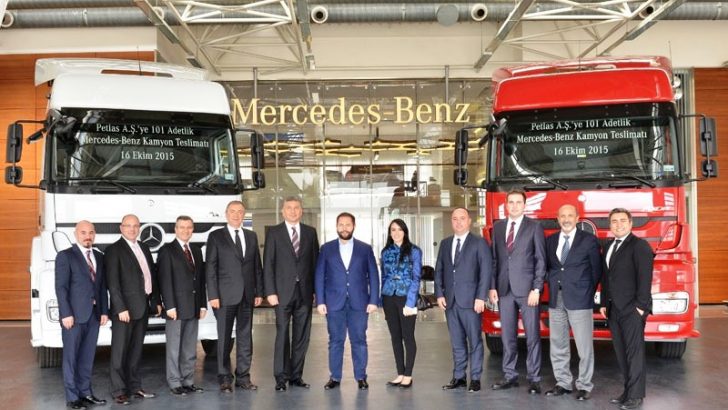 Mercedes-Benz kamyonları Petlas’a güç katıyor