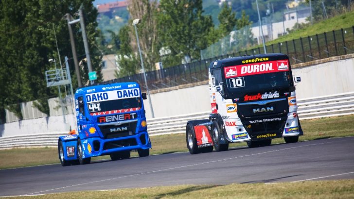 KAMYON YARIŞLARINA GOODYEAR DAMGASI