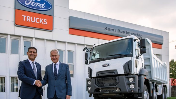 FORD TRUCKS HIRVATİSTAN İLE GAZA BASTI