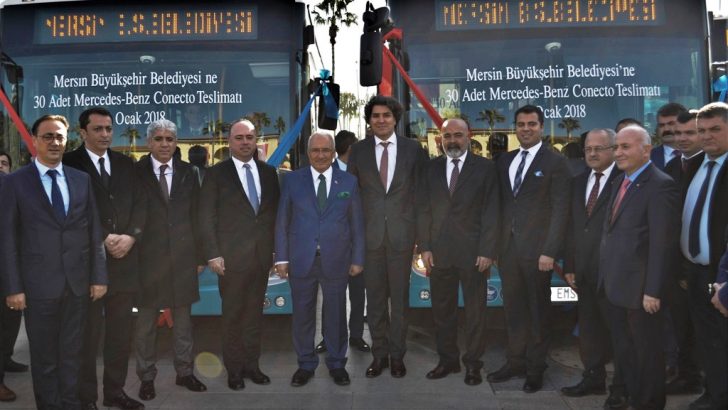 MERSİN BÜYÜKŞEHİR BELEDİYESİ’NE 30 ADET CONECTO