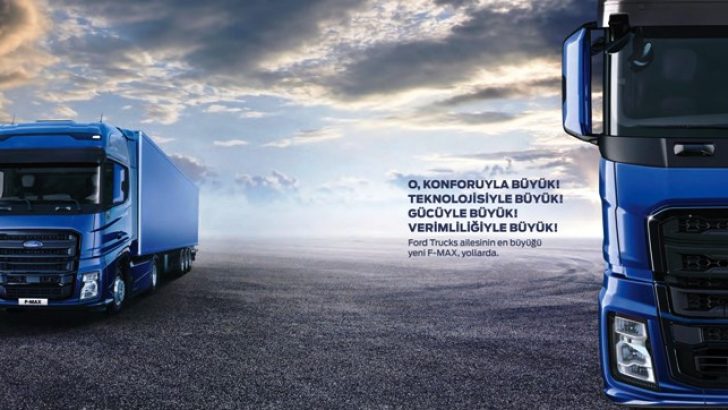Ödüllü kamyon Ford F-MAX yola çıktı