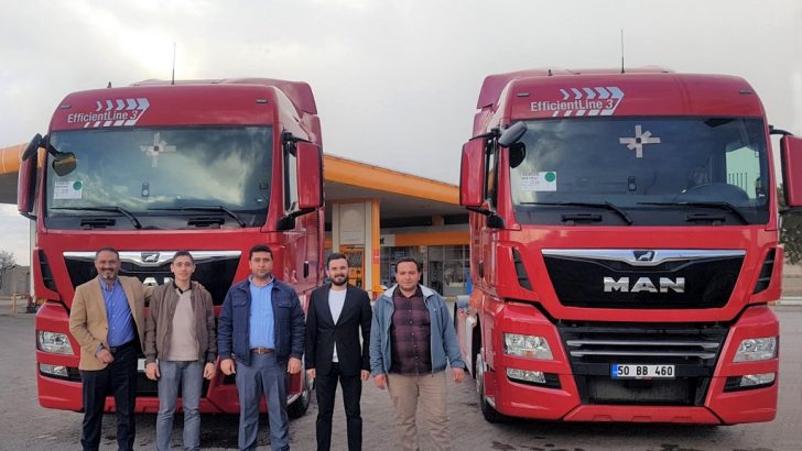 Türkmenler Nakliyat’ın tercihi MAN