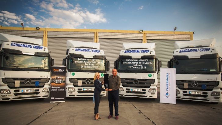 Mercedes Benz’den Truck Store güvencesiyle 50 Adet Çekici Teslimatı