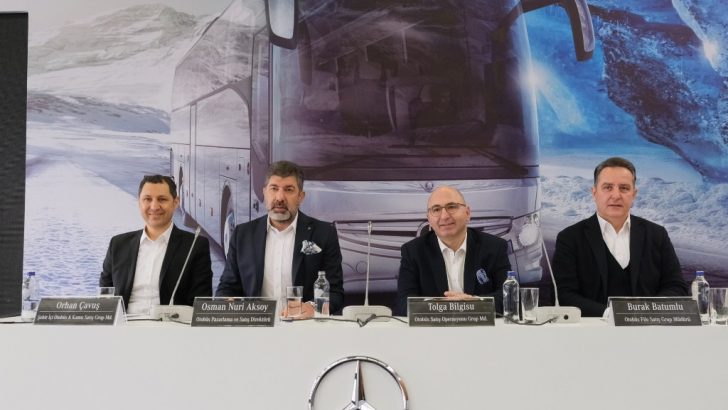 Şehirler arası otobüs pazarının tercihi yine Mercedes-Benz